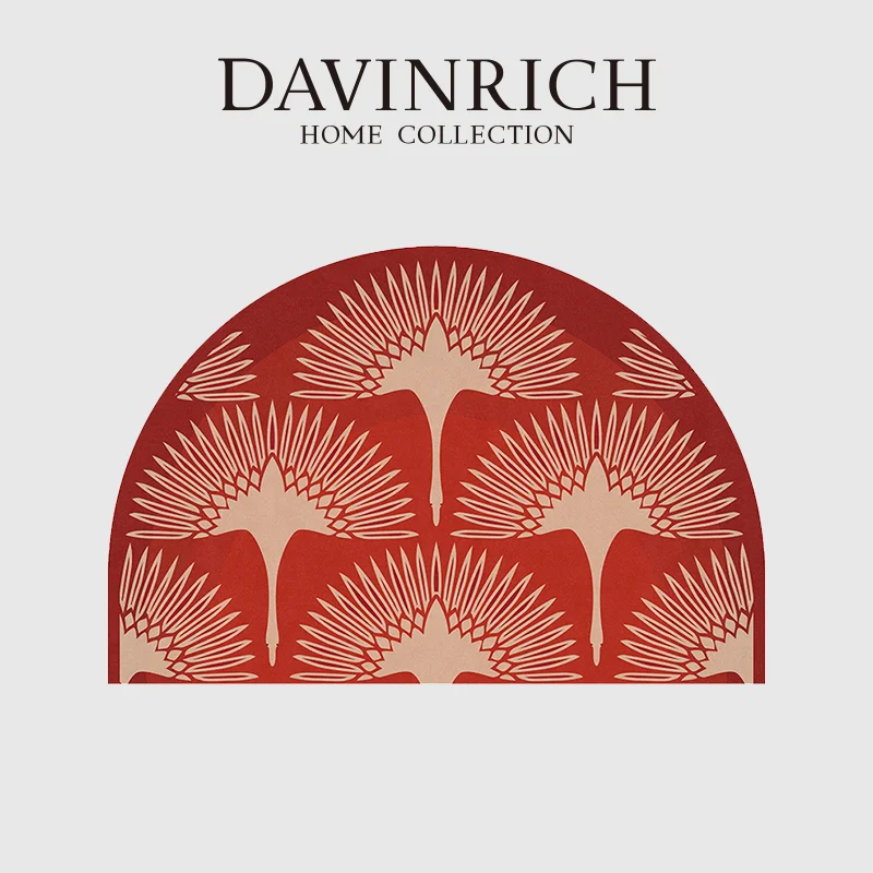 DAVINRICH Oriental Rhythm Decorative Door Mat Crane Print Modern Minimalist Style Bedroom Living Room Floor Carpet Rug Non Slip
DAVINRICH Oriental Rhythm Decorative Door Mat Crane Print Modern Minimalist Style Bedroom Living Room Floor Carpet Rug Non Slip