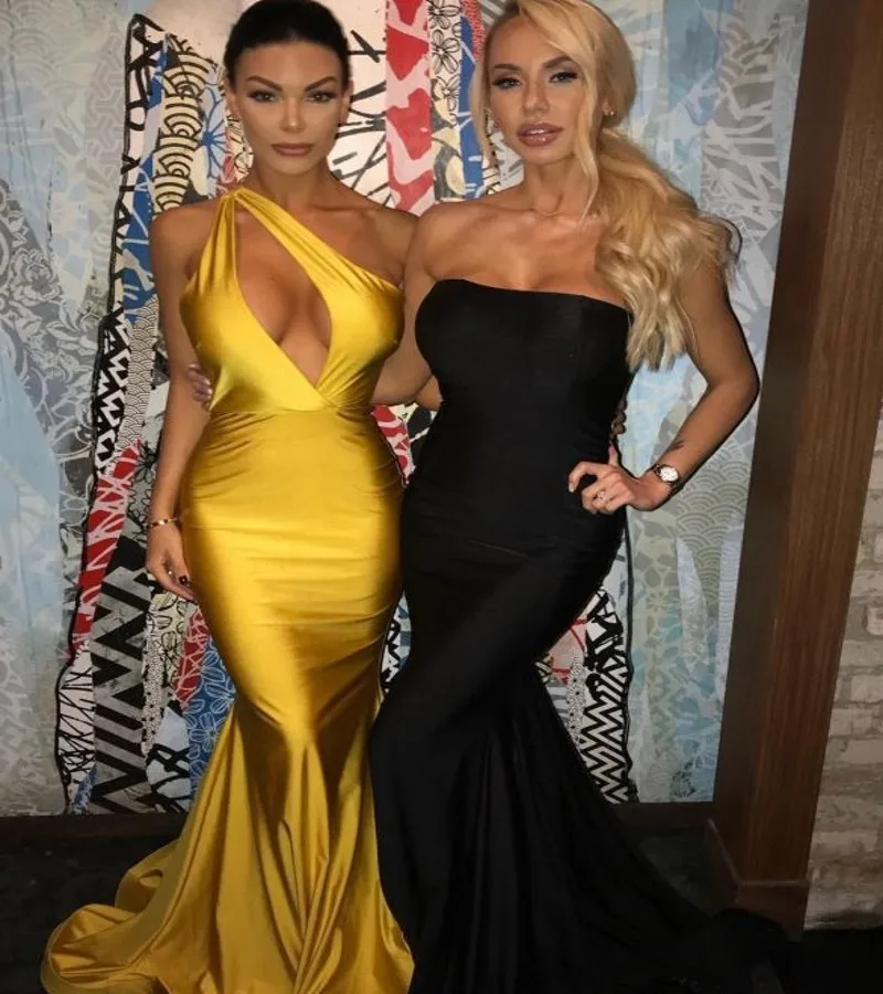 Stunning One-shoulder Mermaid Sleeveless Evening Dress Sexy Yellow Sweep Train Prom Party Gown Plus Size Vestidos De Fiesta
Stunning One-shoulder Mermaid Sleeveless Evening Dress Sexy Yellow Sweep Train Prom Party Gown Plus Size Vestidos De Fiesta