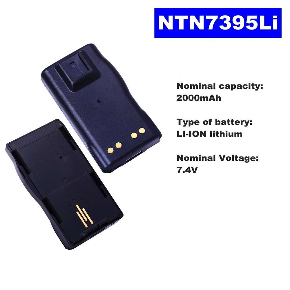 7.4V 2000mAh LI-ION Radio Battery NTN7395Li For Motorola Walkie Talkie VISAR Two Way Radio
7.4V 2000mAh LI-ION Radio Battery NTN7395Li For Motorola Walkie Talkie VISAR Two Way Radio