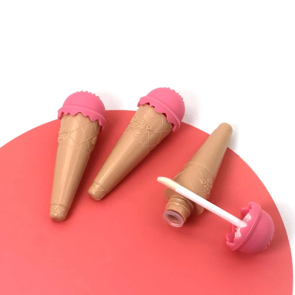 100pcs 10ml Lovely Ice Cream Lip Gloss Plastic Empty Tube Makeup New Lipgloss Packaging Container with Stopper
100pcs 10ml Lovely Ice Cream Lip Gloss Plastic Empty Tube Makeup New Lipgloss Packaging Container with Stopper