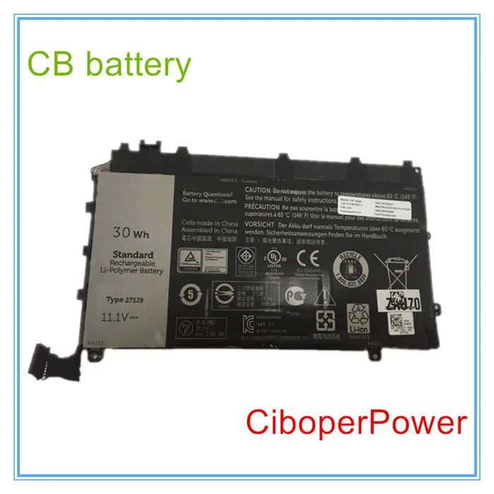 Оригинальное качество аккумулятора 271J9 для серии 3, 7000 7350 GWV47 0GWV47 11,1 В 30 Втч
Оригинальное качество аккумулятора 271J9 для серии 3, 7000 7350 GWV47 0GWV47 11,1 В 30 Втч