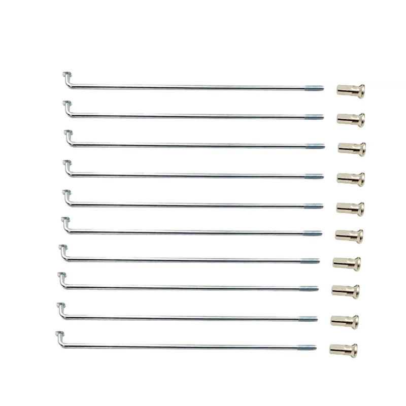 JQORG 12G Spoke Diameter 2.6 mm Electric Bike/Bicycle Spokes J-bend 45# Steel Material E-bike Spokes BMX/MTB Mountain Bike Spoke
JQORG 12G Spoke Diameter 2.6 mm Electric Bike/Bicycle Spokes J-bend 45# Steel Material E-bike Spokes BMX/MTB Mountain Bike Spoke
