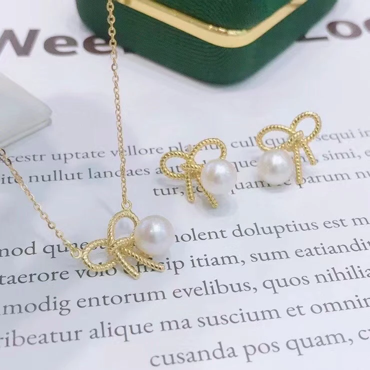 Bow 925 Sterling Silver Necklace Earrings Mountings Findings Base Jewelry Set Mounts Settings Parts for Pearls Beads Crystal
Bow 925 Sterling Silver Necklace Earrings Mountings Findings Base Jewelry Set Mounts Settings Parts for Pearls Beads Crystal