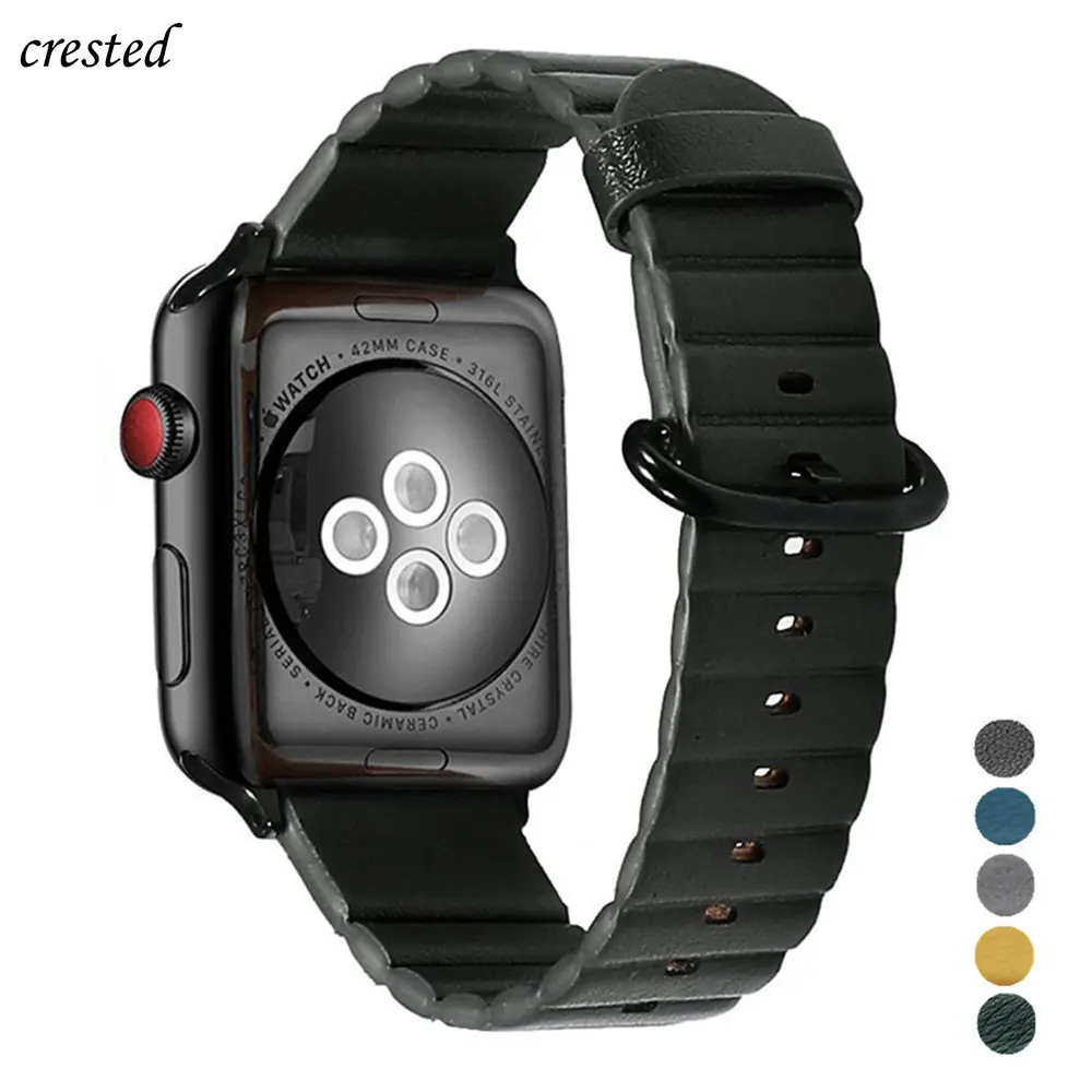 Ремешок кожаный для Apple watch band 44 мм 40 мм 38 мм 42 мм, браслет из натуральной кожи для наручных часов iWatch Series 3 4 5 se 6
Ремешок кожаный для Apple watch band 44 мм 40 мм 38 мм 42 мм, браслет из натуральной кожи для наручных часов iWatch Series 3 4 5 se 6