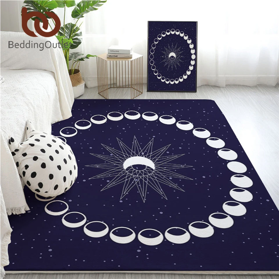BeddingOutlet Moon Eclipse Changing Area Rug Galaxy 3D Printed Large Carpets for Living Room Natural Decorative Non-slip Tapete
BeddingOutlet Moon Eclipse Changing Area Rug Galaxy 3D Printed Large Carpets for Living Room Natural Decorative Non-slip Tapete
