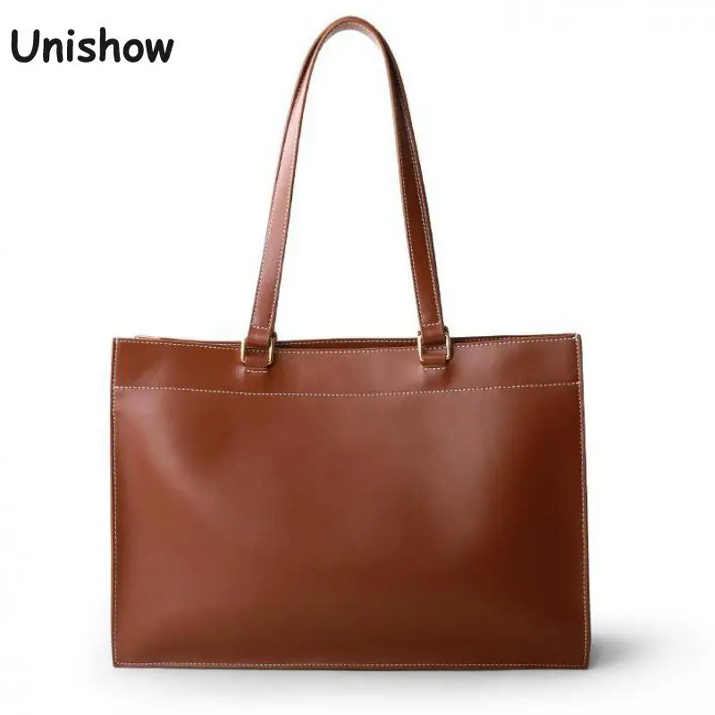 Luxury Genuine Leather Women Bag Brand Women Shoulder Bag Large Capacity Leather Tote Bag Simple Commuter Briefcase Lady Handbag
Luxury Genuine Leather Women Bag Brand Women Shoulder Bag Large Capacity Leather Tote Bag Simple Commuter Briefcase Lady Handbag