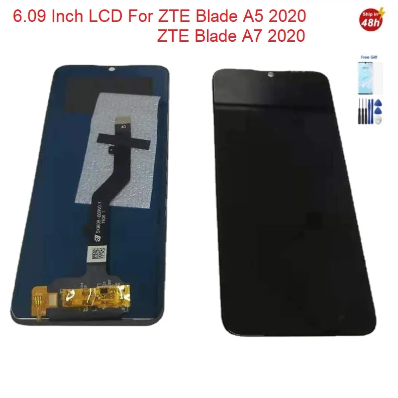 6.09 Inch For ZTE Blade A5 2020 Lcd A7 2020 Display Touch Screen Digitizer Assembly For ZTE Blade A7 2020 Lcd A5 2020 Screen
6.09 Inch For ZTE Blade A5 2020 Lcd A7 2020 Display Touch Screen Digitizer Assembly For ZTE Blade A7 2020 Lcd A5 2020 Screen