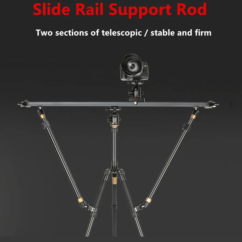 Camera Video Slider Rail Support Rod for Slider Dolly Rail Track Photography DSLR Camera Stabilizer System Tripod Accessories
Camera Video Slider Rail Support Rod for Slider Dolly Rail Track Photography DSLR Camera Stabilizer System Tripod Accessories