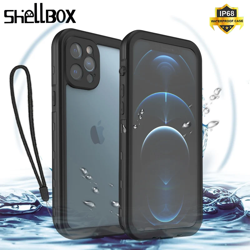 Shellbox Waterproof Phone Case for iPhone 12 11 Pro Max XR XS MAX Swimming Case for iPhone 8 7 Plus Shockproof Clear Cover Case
Shellbox Waterproof Phone Case for iPhone 12 11 Pro Max XR XS MAX Swimming Case for iPhone 8 7 Plus Shockproof Clear Cover Case