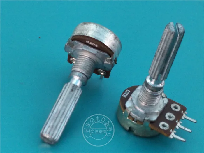 Original New 100% 148 Type single potentiometer B20K handle length 30MM (SWITCH)
Original New 100% 148 Type single potentiometer B20K handle length 30MM (SWITCH)