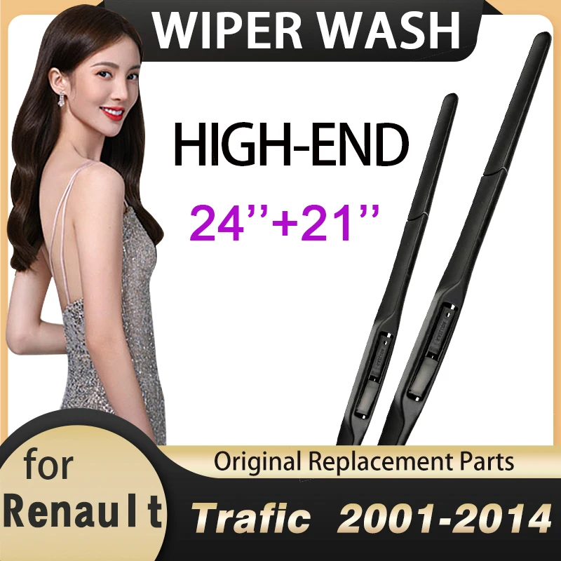 Car Wiper Blades for Renault Trafic X83 2001~2014 Vivaro Primastar 2002 2013 Front Windscreen Winshiled Car Accessories Sticker
Car Wiper Blades for Renault Trafic X83 2001~2014 Vivaro Primastar 2002 2013 Front Windscreen Winshiled Car Accessories Sticker