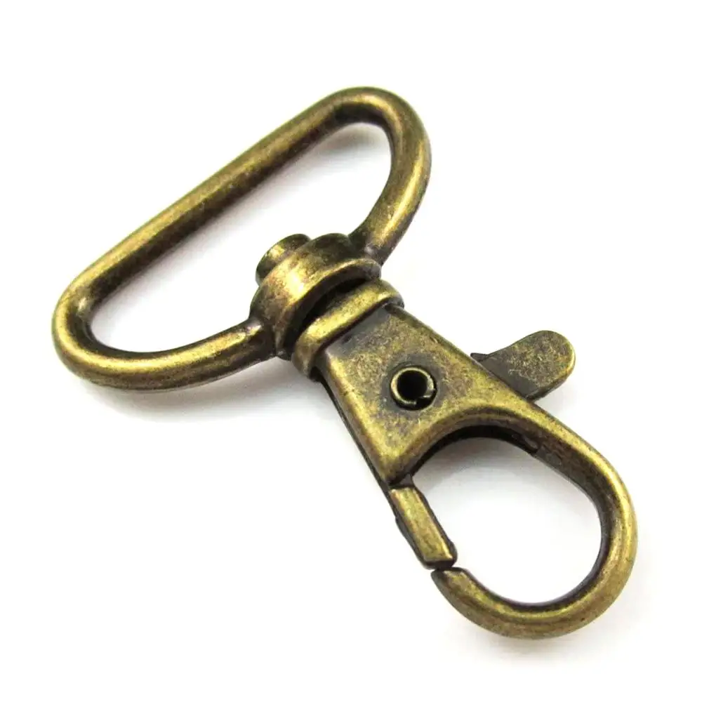 ZENTEII 25mm Keychain Swivel Lobster Bronze Clasp Clips Hook Key Chain Handbag Strap Split Key Ring For Bag Belt Keychains
ZENTEII 25mm Keychain Swivel Lobster Bronze Clasp Clips Hook Key Chain Handbag Strap Split Key Ring For Bag Belt Keychains