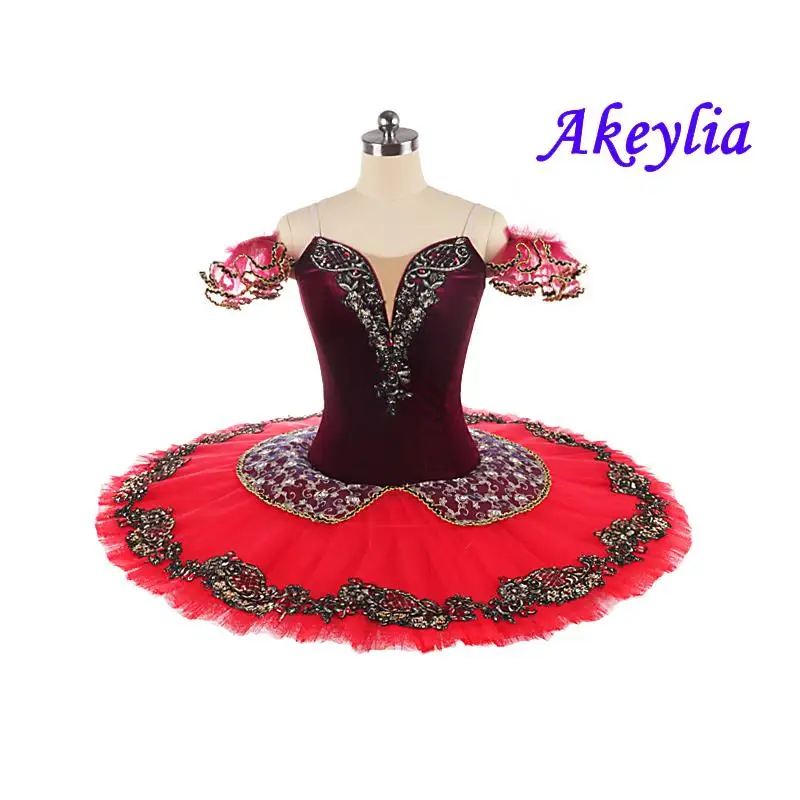 Adult Professional ballet tutu wine red velvet Esmeralda variation pancake tutu competition Costume Burgundy for girl 11 layers
Adult Professional ballet tutu wine red velvet Esmeralda variation pancake tutu competition Costume Burgundy for girl 11 layers