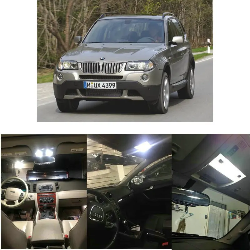 18x LED interior lighting complete set For BMW X3 E83 reading light rear lights error free
18x LED interior lighting complete set For BMW X3 E83 reading light rear lights error free