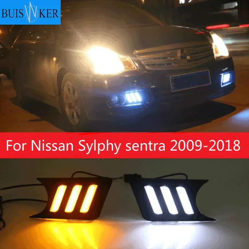 1 set For Nissan Sylphy sentra 2009-2018 LED DRL Daytime Running Light Daylight Waterproof Signal lamp
1 set For Nissan Sylphy sentra 2009-2018 LED DRL Daytime Running Light Daylight Waterproof Signal lamp