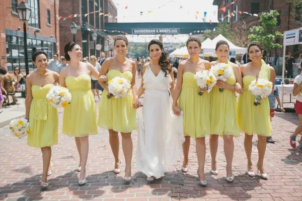 free shipping Yellow chiffon short bridesmaid dresses 2015 new hot Sexy sweetheart custom made high quality elegant knee length
free shipping Yellow chiffon short bridesmaid dresses 2015 new hot Sexy sweetheart custom made high quality elegant knee length