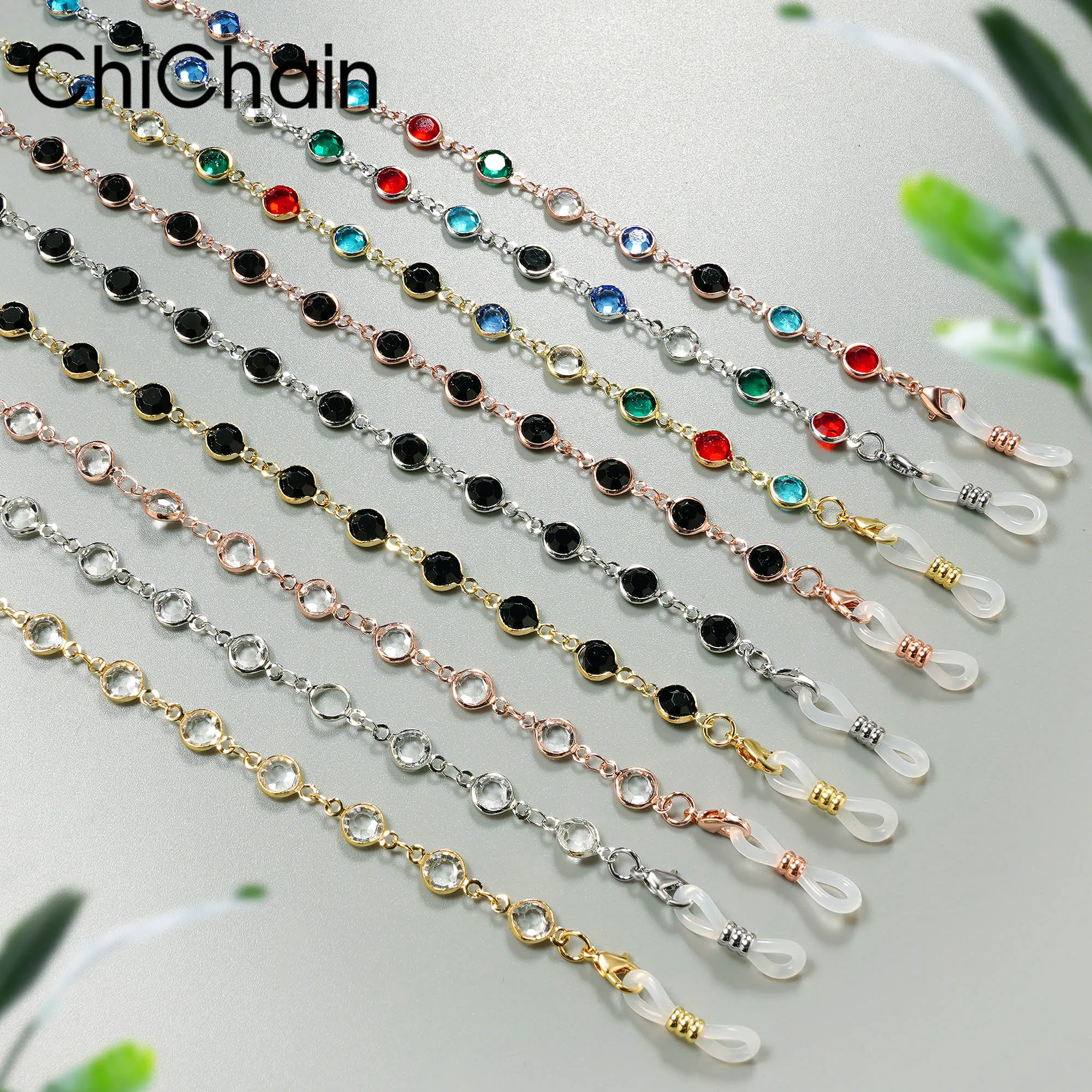 Eyeglass Chains for Women- Chic Sunglasses Crystal Chains for Women - Eyeglass Holders Beaded String Metal Cords
Eyeglass Chains for Women- Chic Sunglasses Crystal Chains for Women - Eyeglass Holders Beaded String Metal Cords
