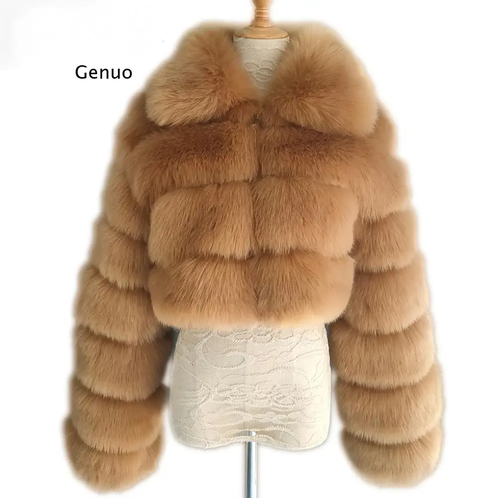 Winter Women High Quality Artificial Fur Coat Faux Fox Fur Jacket Female Spliced Short Lapel Plush Coat Fashion Abrigo Mujer
Winter Women High Quality Artificial Fur Coat Faux Fox Fur Jacket Female Spliced Short Lapel Plush Coat Fashion Abrigo Mujer