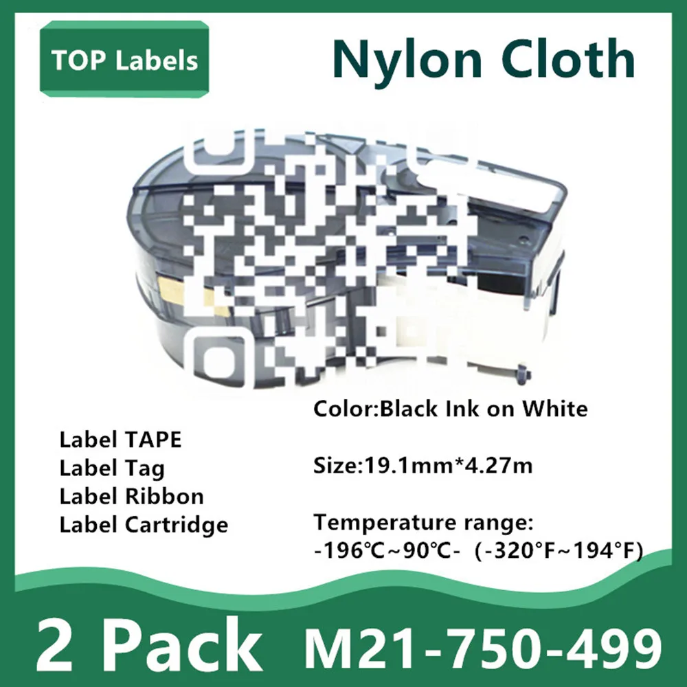 2PK M21 750 499 Nylon Label Cartridge For BradyBMP21-PLUS LAB IDPAL,LABPAL Cable Label Printer Wire Marking Laboratory
2PK M21 750 499 Nylon Label Cartridge For BradyBMP21-PLUS LAB IDPAL,LABPAL Cable Label Printer Wire Marking Laboratory
