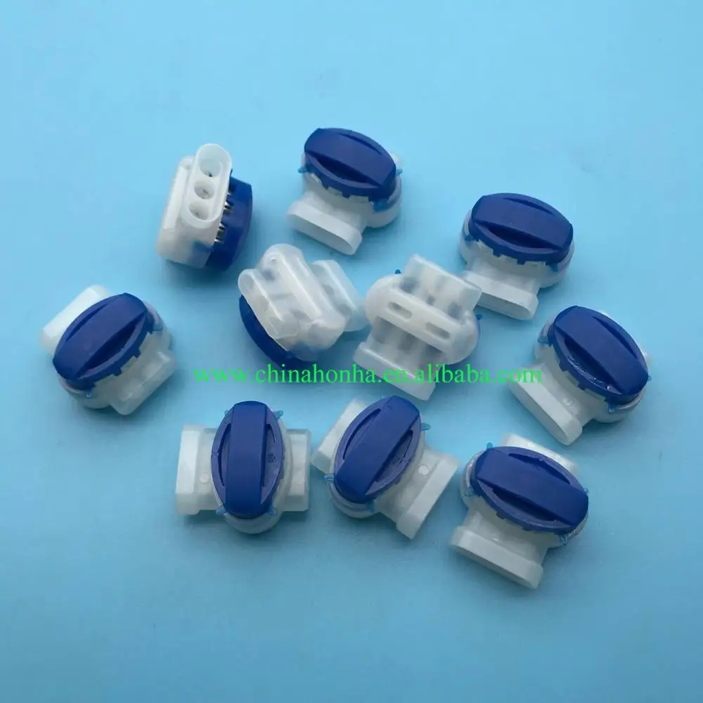 10pcs/lot for3M Scotchlok 314 Self-Stripping Moisture Resistant Electrical Pigtail Connectors fit 22-24AWG wire
10pcs/lot for3M Scotchlok 314 Self-Stripping Moisture Resistant Electrical Pigtail Connectors fit 22-24AWG wire
