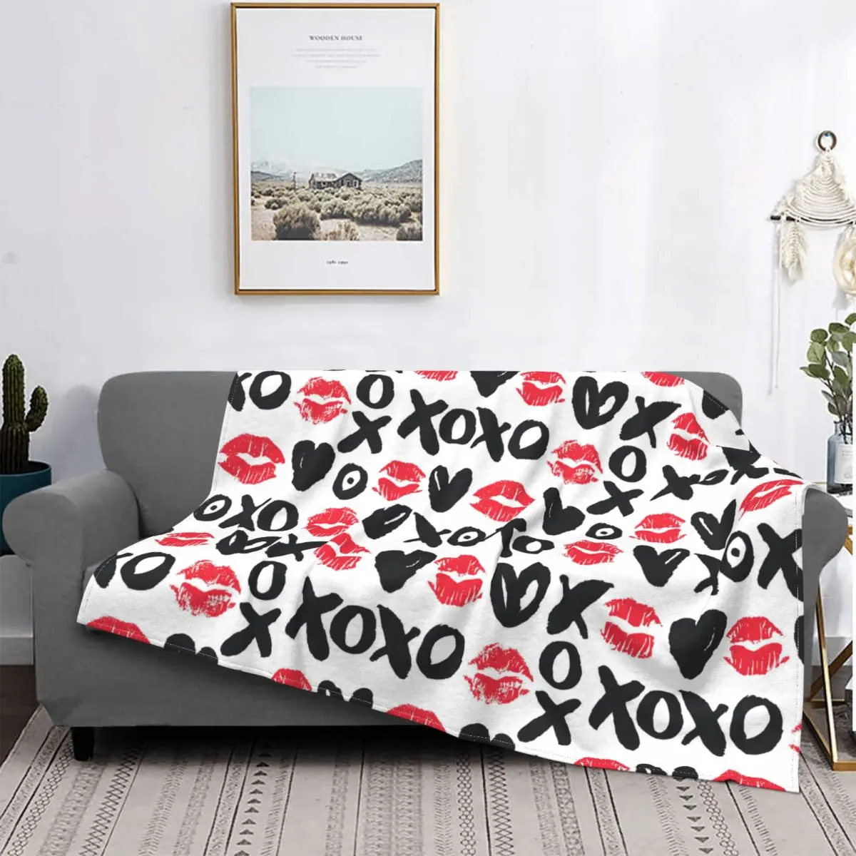 With Lipstick Kisses Hearts And Lettering Blankets Fleece Decoration Throw Blankets for Bedding Bedroom Plush Thin Quilt
With Lipstick Kisses Hearts And Lettering Blankets Fleece Decoration Throw Blankets for Bedding Bedroom Plush Thin Quilt