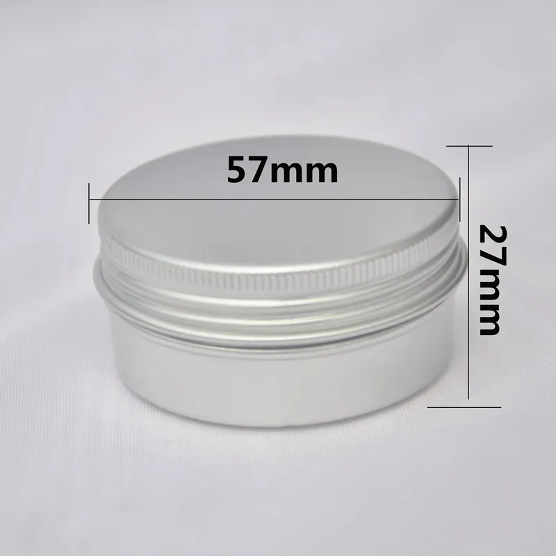 50/100pcs 50g Aluminum Tin Jars Metal Empty Storage Box Small Cosmetic Face Eye Cream Lip Balm Packaging
50/100pcs 50g Aluminum Tin Jars Metal Empty Storage Box Small Cosmetic Face Eye Cream Lip Balm Packaging