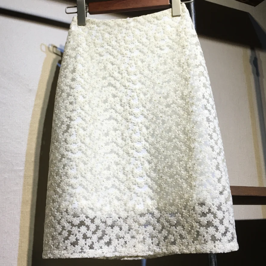 Women Summer 2021 lace Skirt Vintage Embroidery high waist Small Daisy Luxury A-line Skirts
Women Summer 2021 lace Skirt Vintage Embroidery high waist Small Daisy Luxury A-line Skirts