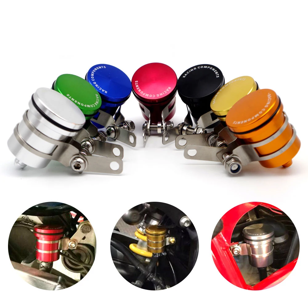 Universal Motorcycle Alloy Brake Clutch Tank Cylinder Oil Reservoir Cup with Bracket Accessories for kawasaki z900 ktm duke 125
Universal Motorcycle Alloy Brake Clutch Tank Cylinder Oil Reservoir Cup with Bracket Accessories for kawasaki z900 ktm duke 125