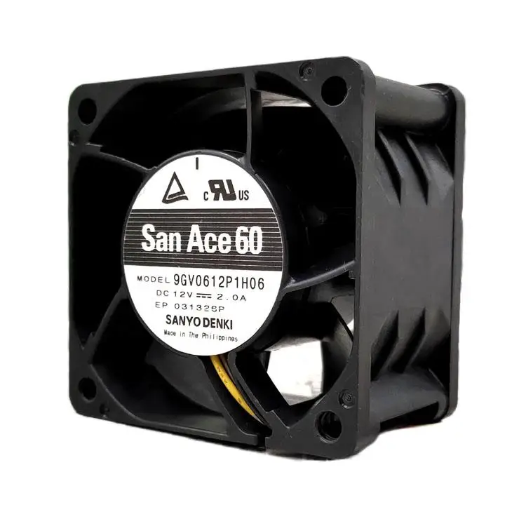 Sanyo 9 GV0612P1H06 6038 12V 2.0A6CM высокоскоростной охлаждающий вентилятор с максимальной частотой потока воздуха
Sanyo 9 GV0612P1H06 6038 12V 2.0A6CM высокоскоростной охлаждающий вентилятор с максимальной частотой потока воздуха