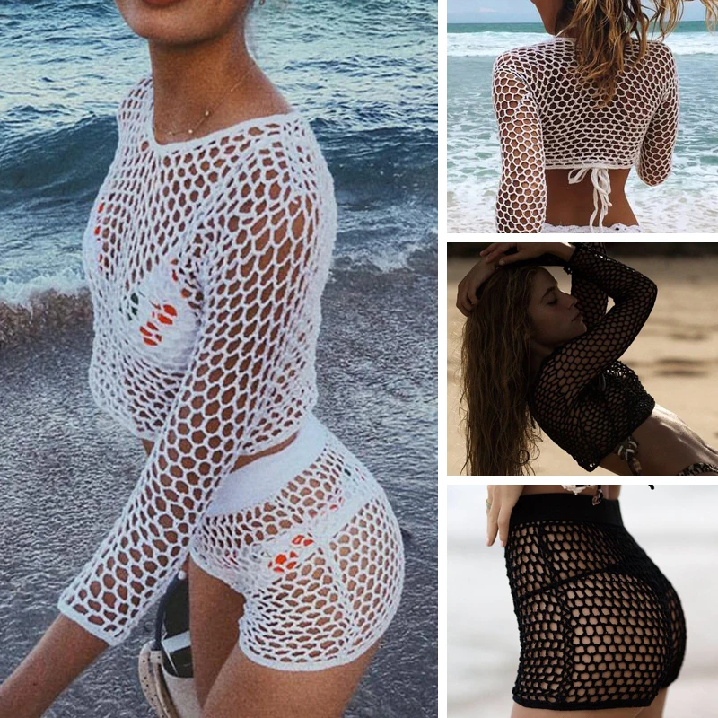 H80&S90 New Hot Sexy Handmade Crochet Mesh Bikini Brazilian Biquini Swimsuits Push Up Swimwear Women Sexy Bikini Set Beachwear
H80&S90 New Hot Sexy Handmade Crochet Mesh Bikini Brazilian Biquini Swimsuits Push Up Swimwear Women Sexy Bikini Set Beachwear