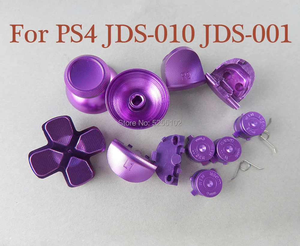 1set Metal Analog Joystick ThumbStick Grip Caps Action D-Pad Buttons spring for Sony Playstation Dualshock 4 PS4 jds-001 jds-010
1set Metal Analog Joystick ThumbStick Grip Caps Action D-Pad Buttons spring for Sony Playstation Dualshock 4 PS4 jds-001 jds-010