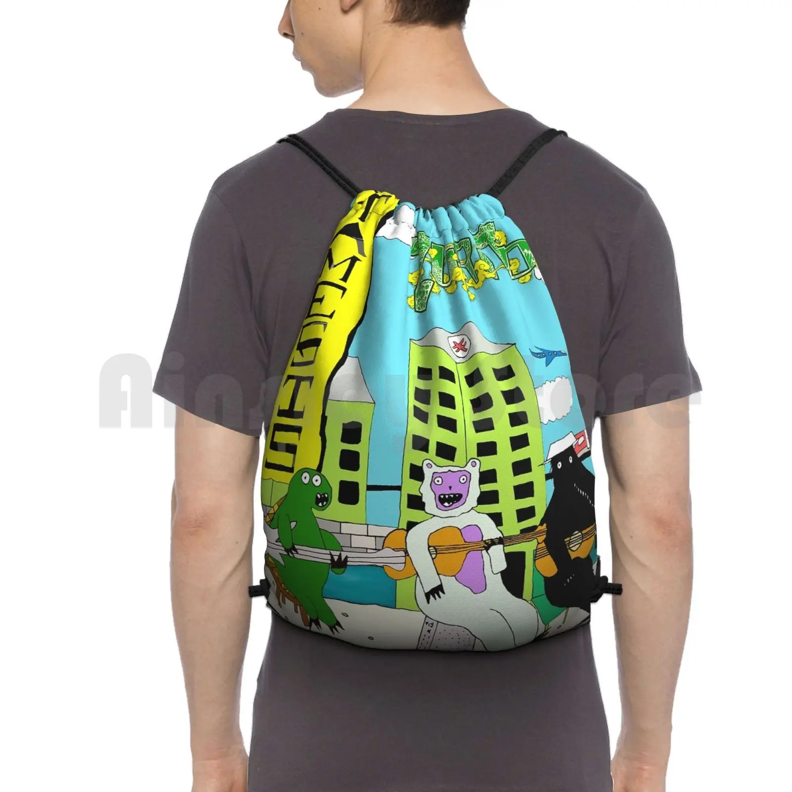 Official Album Artwork For Tamesis-Zurito Backpack Drawstring Bag Riding Climbing Gym Bag Crocodile Turtle Bigfoot Naive
Official Album Artwork For Tamesis-Zurito Backpack Drawstring Bag Riding Climbing Gym Bag Crocodile Turtle Bigfoot Naive