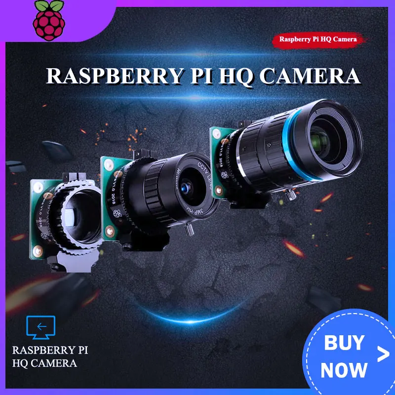 Raspberry Pi высококачественный модуль камеры 12,3 мегапикселя Sony IMX477 датчик с регулируемым фокусом 6 мм CS 16 мм объектив с-образным креплением для 4B/3B +
Raspberry Pi высококачественный модуль камеры 12,3 мегапикселя Sony IMX477 датчик с регулируемым фокусом 6 мм CS 16 мм объектив с-образным креплением для 4B/3B +