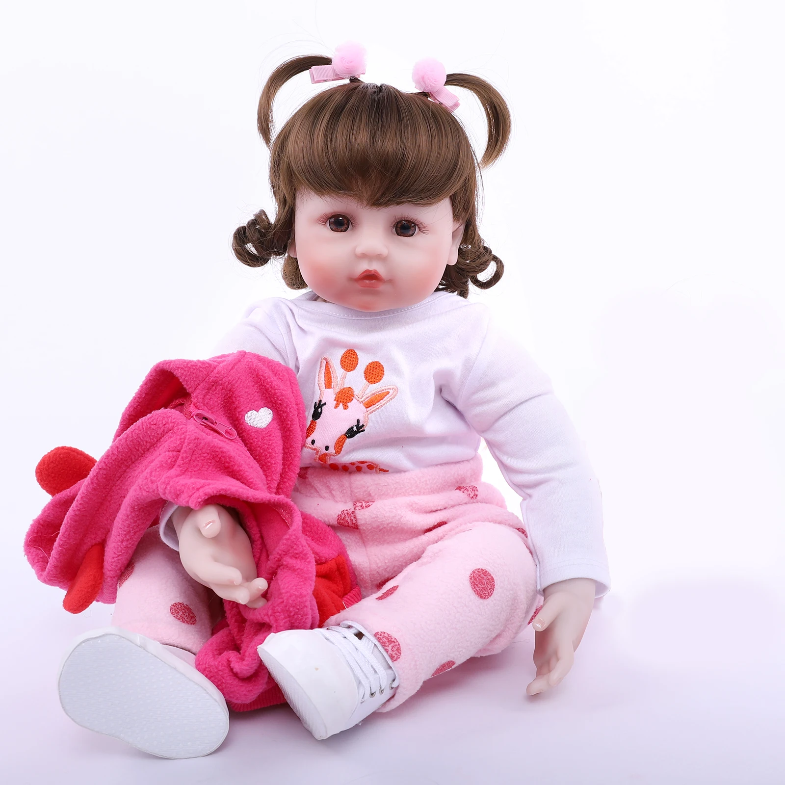 19 Inch 48 Cm Reborn Doll Baby Soft Silicone Vinyl Cloth Body Simulation Real Toddler Girl Gift Kids Toy Private Collection
19 Inch 48 Cm Reborn Doll Baby Soft Silicone Vinyl Cloth Body Simulation Real Toddler Girl Gift Kids Toy Private Collection