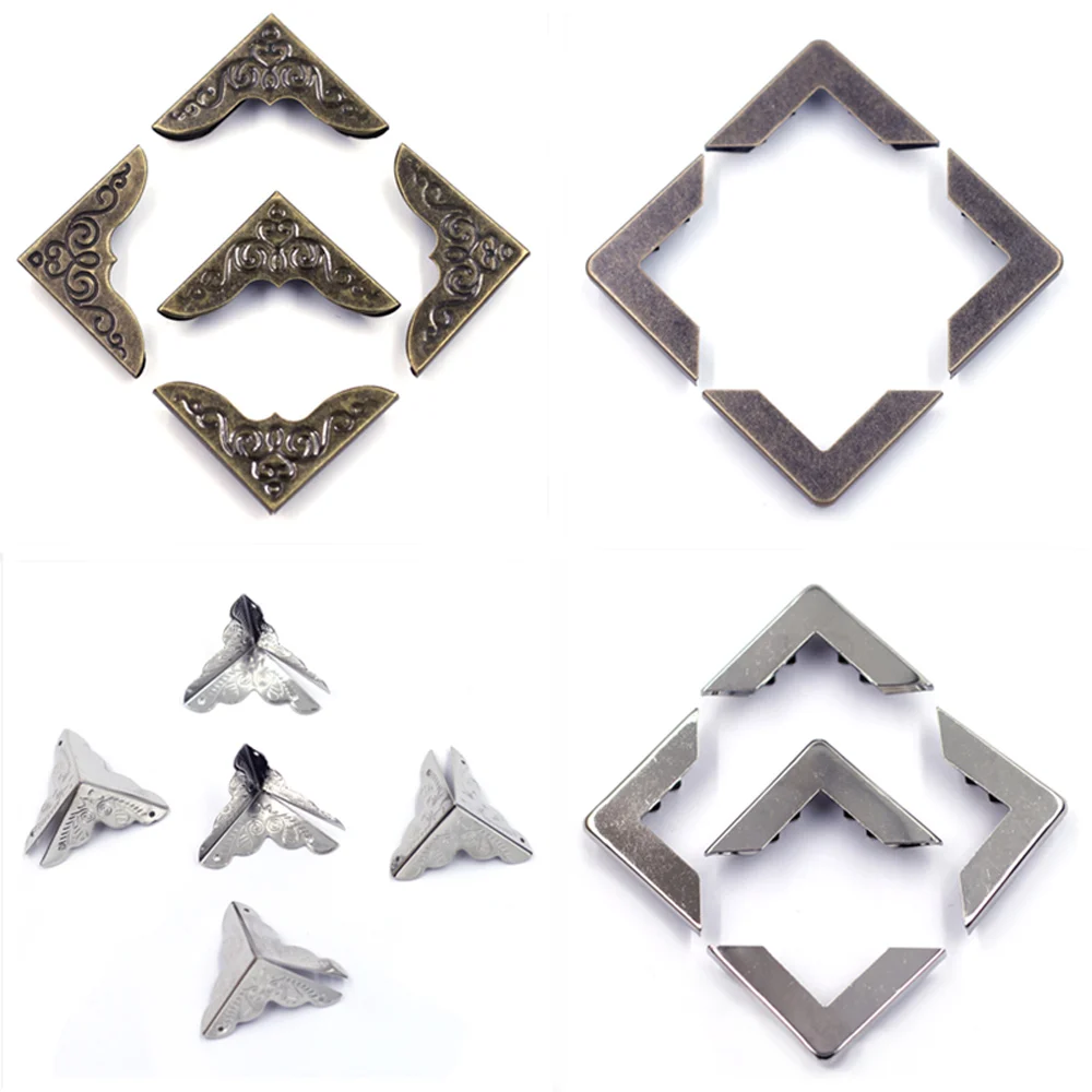 20Pcs Bracket Albums Menus Folder Scrapbook Alloy Corners Protectors For Book Photo Furniture Frame Hardware Crafts Decorative
20Pcs Bracket Albums Menus Folder Scrapbook Alloy Corners Protectors For Book Photo Furniture Frame Hardware Crafts Decorative