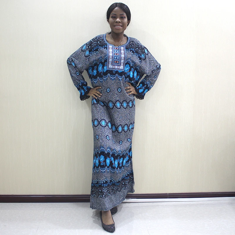 African Dashiki Blue Flower Printed Pure Cotton African Lace Fabric For Dress Appliques Long Sleeve Women Dresses For Party
African Dashiki Blue Flower Printed Pure Cotton African Lace Fabric For Dress Appliques Long Sleeve Women Dresses For Party