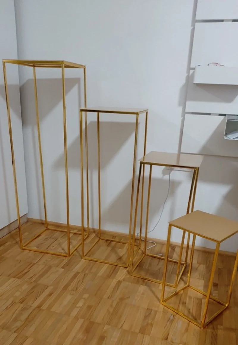 Wedding Centerpiece Gold-Plated Geometric Flower Stand Home Decoration Shiny Metal Iron Rectangle Square Frame Backdrop
Wedding Centerpiece Gold-Plated Geometric Flower Stand Home Decoration Shiny Metal Iron Rectangle Square Frame Backdrop