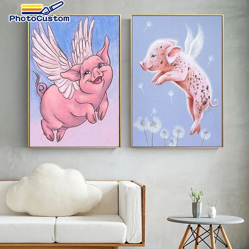 PhotoCustom DIY Animals Pigs Painting By Number Acrylic HandPainted Painting Art Gift DIY Kits Home Decor
PhotoCustom DIY Animals Pigs Painting By Number Acrylic HandPainted Painting Art Gift DIY Kits Home Decor