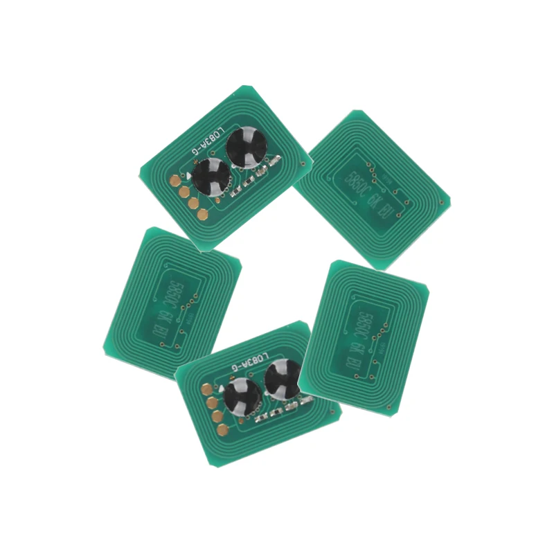 43865724 43865723 43865722 43865721 Compatible Toner Chip for OKI C5850 Copier C5950 MC560 Printer Replace Cartridge Chip 8K 6K
43865724 43865723 43865722 43865721 Compatible Toner Chip for OKI C5850 Copier C5950 MC560 Printer Replace Cartridge Chip 8K 6K
