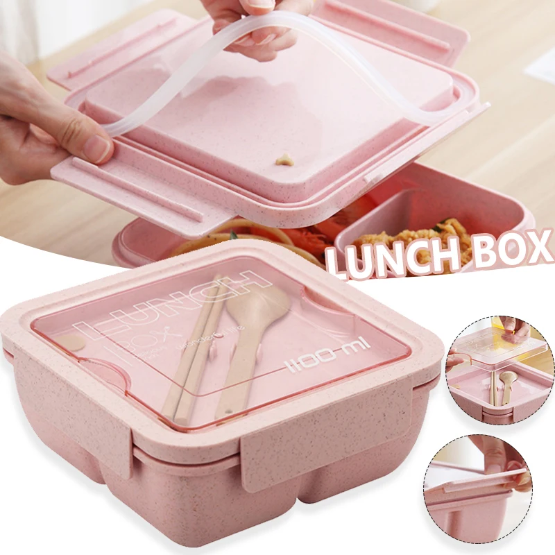 Lunch Box With Chopsticks And Spoon Healthy Material Bento Boxe Microwave Tableware Food Storage Container Portable Lunch Box
Lunch Box With Chopsticks And Spoon Healthy Material Bento Boxe Microwave Tableware Food Storage Container Portable Lunch Box