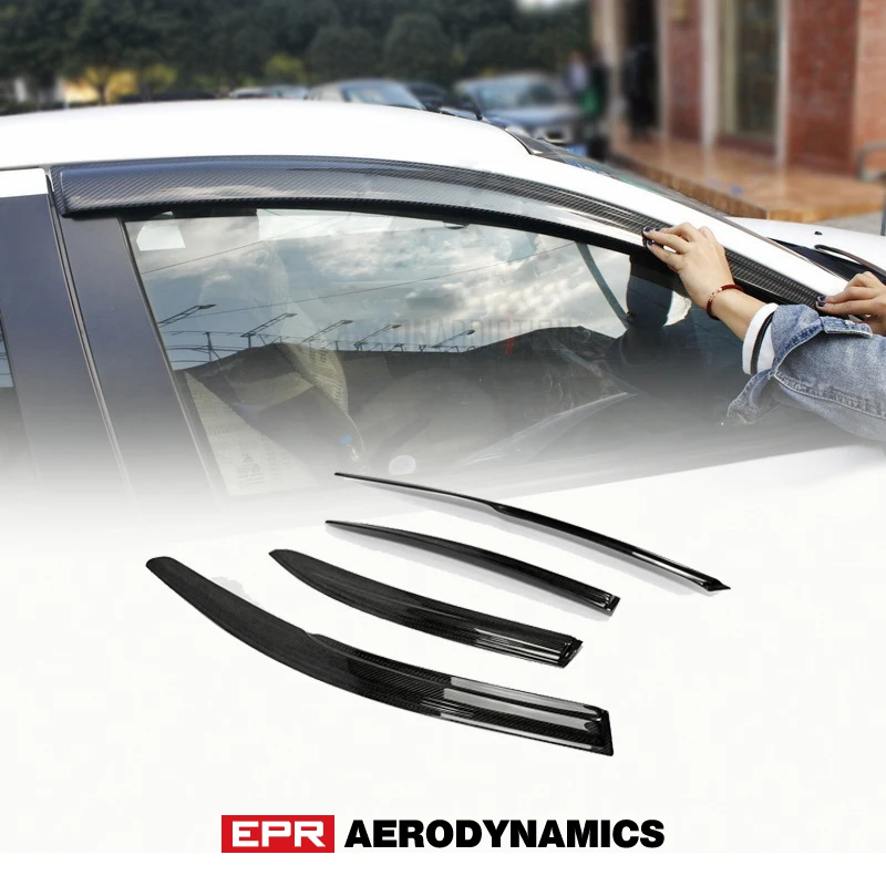Car Accessories For Mitsubishi Evolution 10 EVO X Lancer EX Carbon Fiber Wind Deflector Glossy Fibre Rain Eyebrow Eyelid Trim
Car Accessories For Mitsubishi Evolution 10 EVO X Lancer EX Carbon Fiber Wind Deflector Glossy Fibre Rain Eyebrow Eyelid Trim