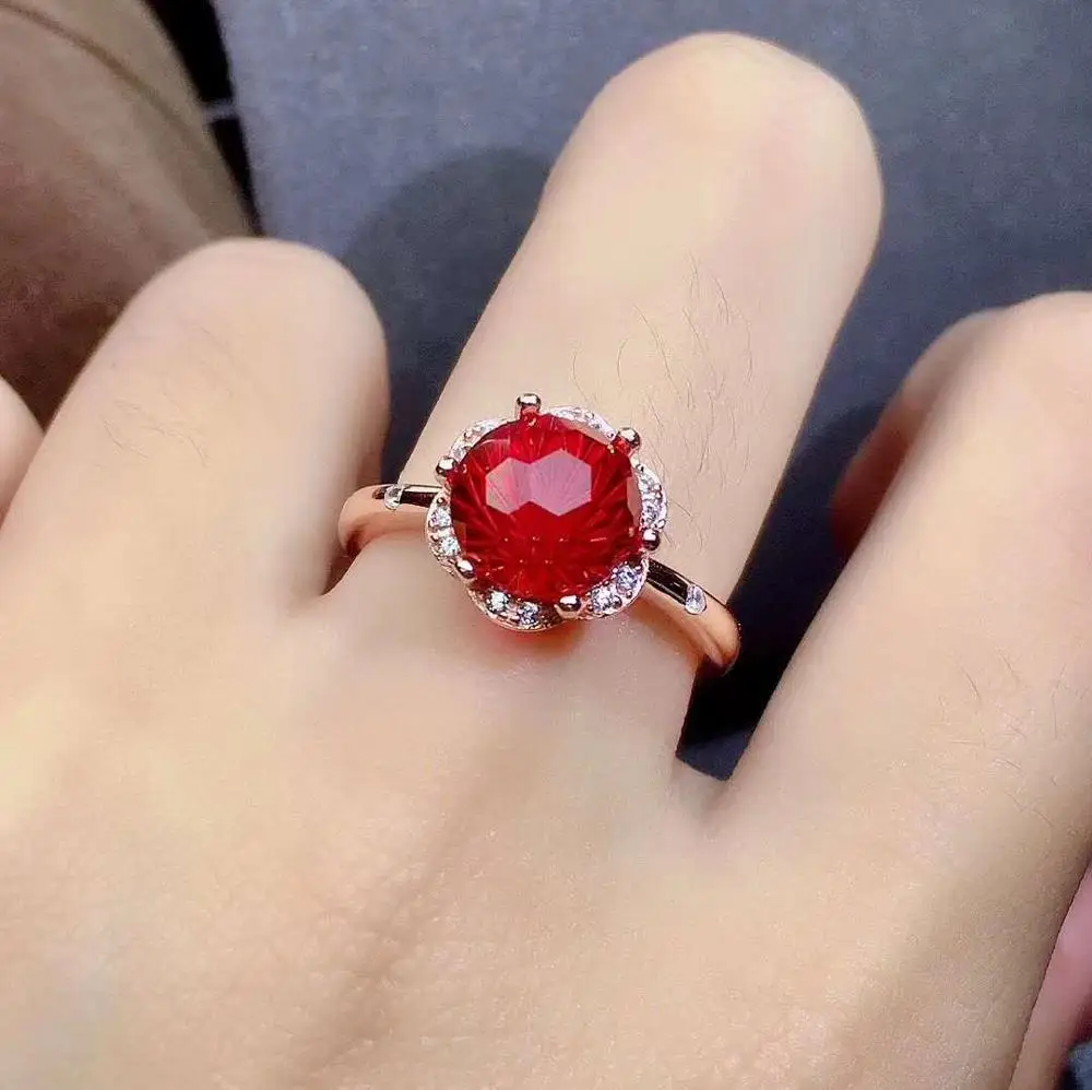 Natural And Real Red Topaz Ring Wedding Engagement Topaz Ring Fine Jewelry Wholesale 925 sliver Ring
Natural And Real Red Topaz Ring Wedding Engagement Topaz Ring Fine Jewelry Wholesale 925 sliver Ring