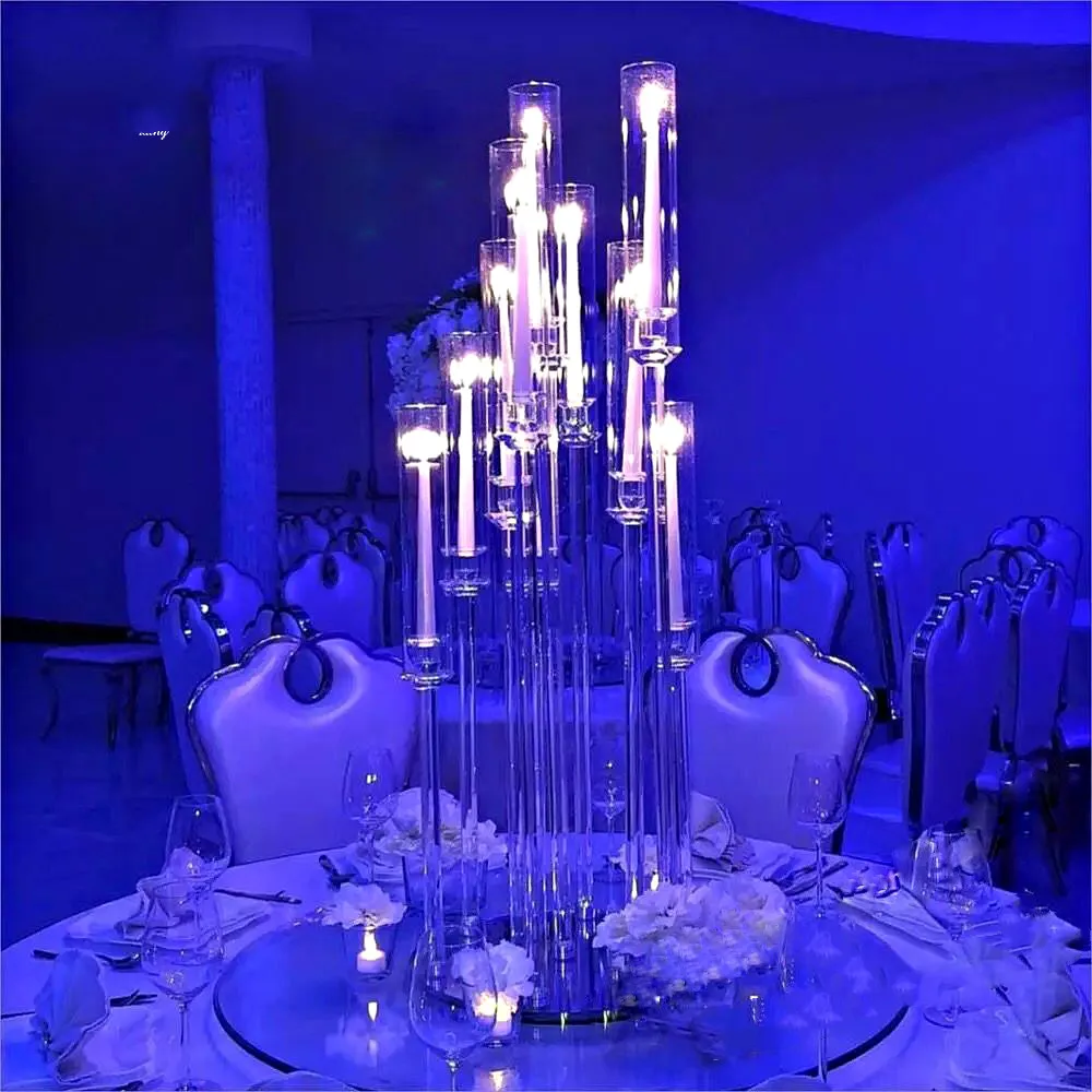 Decoration event party crystal centerpiece 8 heads crystal candelabra wedding acrylic acrylic candelabra center candle holder
Decoration event party crystal centerpiece 8 heads crystal candelabra wedding acrylic acrylic candelabra center candle holder