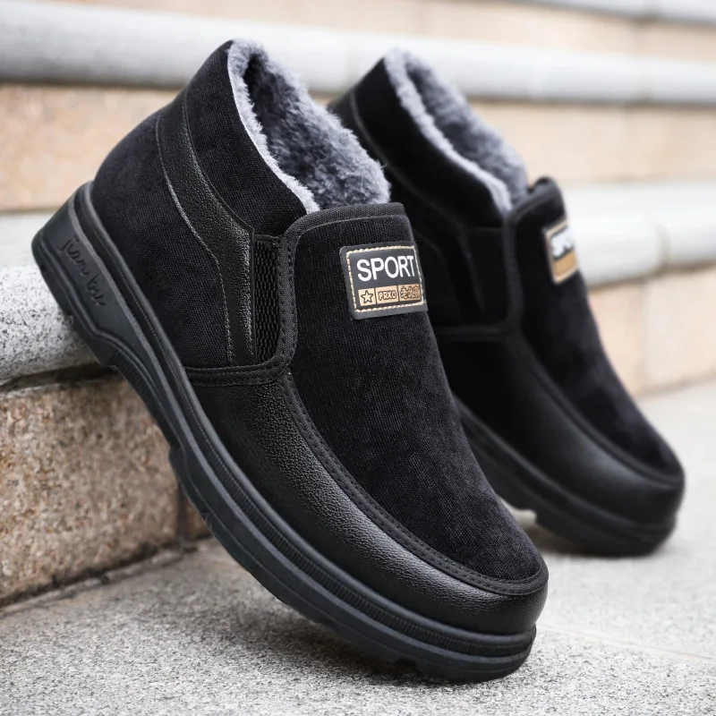 Winter Man Shoes Snow Boots Fur High Top Plush Men's Footwear Warm Ankle Boots Soft Comfortable Male Casual Shoes Middle Bt6
Winter Man Shoes Snow Boots Fur High Top Plush Men's Footwear Warm Ankle Boots Soft Comfortable Male Casual Shoes Middle Bt6