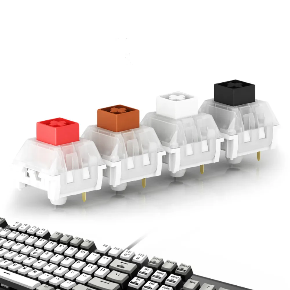 Kailh Box Switches SMD 3 Pin Brown White Red Black RGB Mechanicl Switch For Gaming Keyboard
Kailh Box Switches SMD 3 Pin Brown White Red Black RGB Mechanicl Switch For Gaming Keyboard