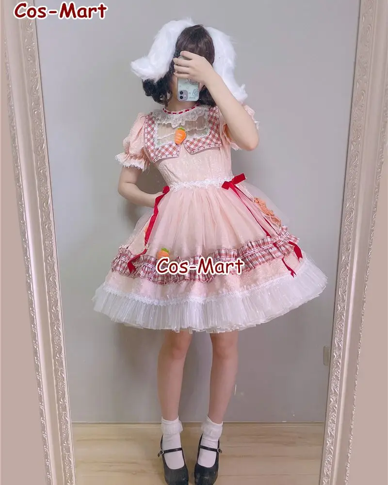 Cos-Mart Game Touhou Project Tewi Inaba Косплей Костюм Мода Великолепное розовое торжественное платье Одежда для ролевых игр и мероприятий
Cos-Mart Game Touhou Project Tewi Inaba Косплей Костюм Мода Великолепное розовое торжественное платье Одежда для ролевых игр и мероприятий