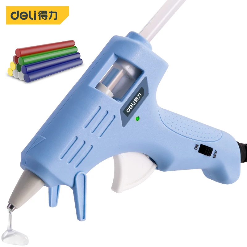 Deli DL390021 Hot Melt Glue Gun Energy Saving Ceramic Heating Chip Constant Temperature Sol Power Tool Household Tools
Deli DL390021 Hot Melt Glue Gun Energy Saving Ceramic Heating Chip Constant Temperature Sol Power Tool Household Tools
