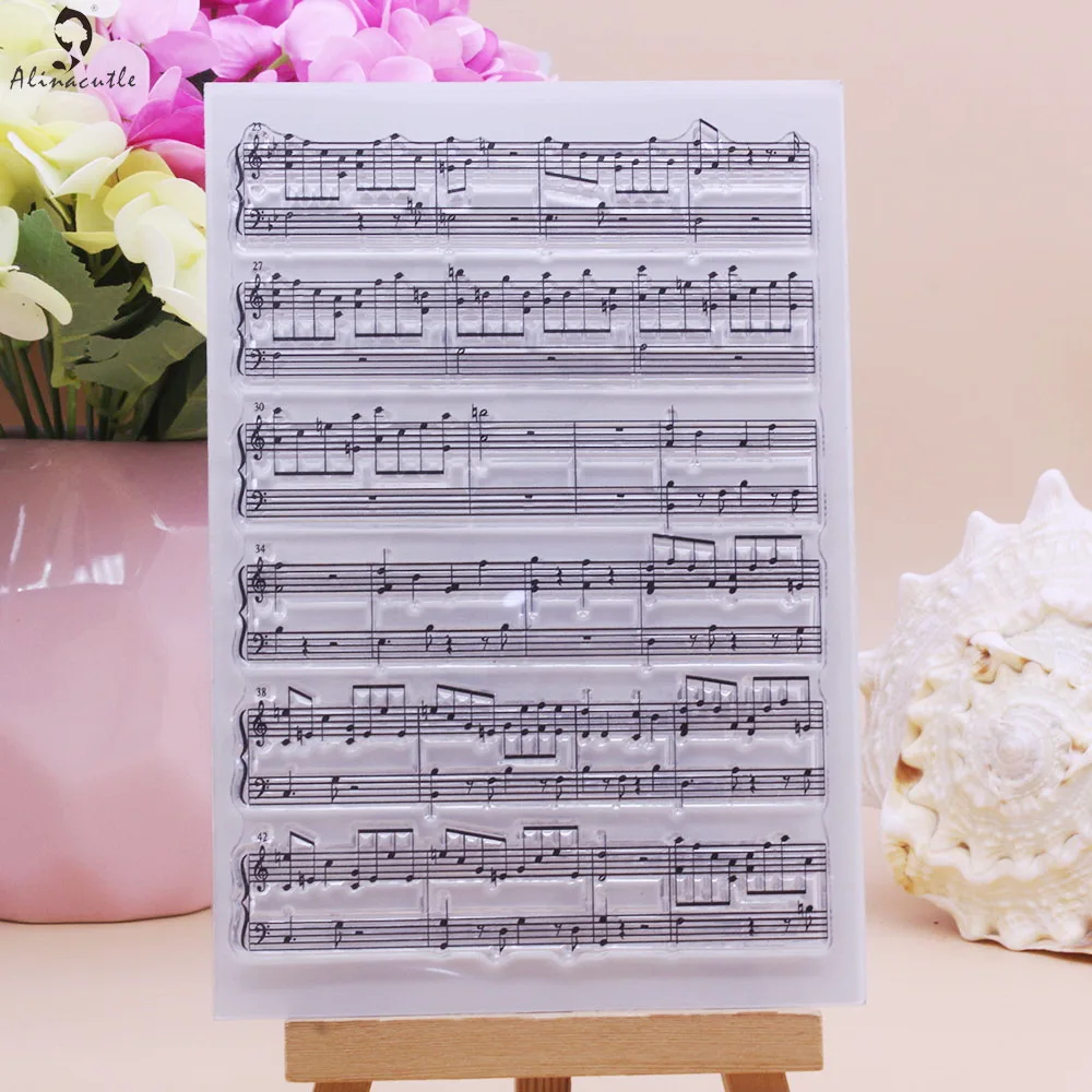 Music CLEAR STAMPS Scrapbooking Handmade Card Album Paper Craft Rubber Transparent Silicon Stamp Alinacutle
Music CLEAR STAMPS Scrapbooking Handmade Card Album Paper Craft Rubber Transparent Silicon Stamp Alinacutle