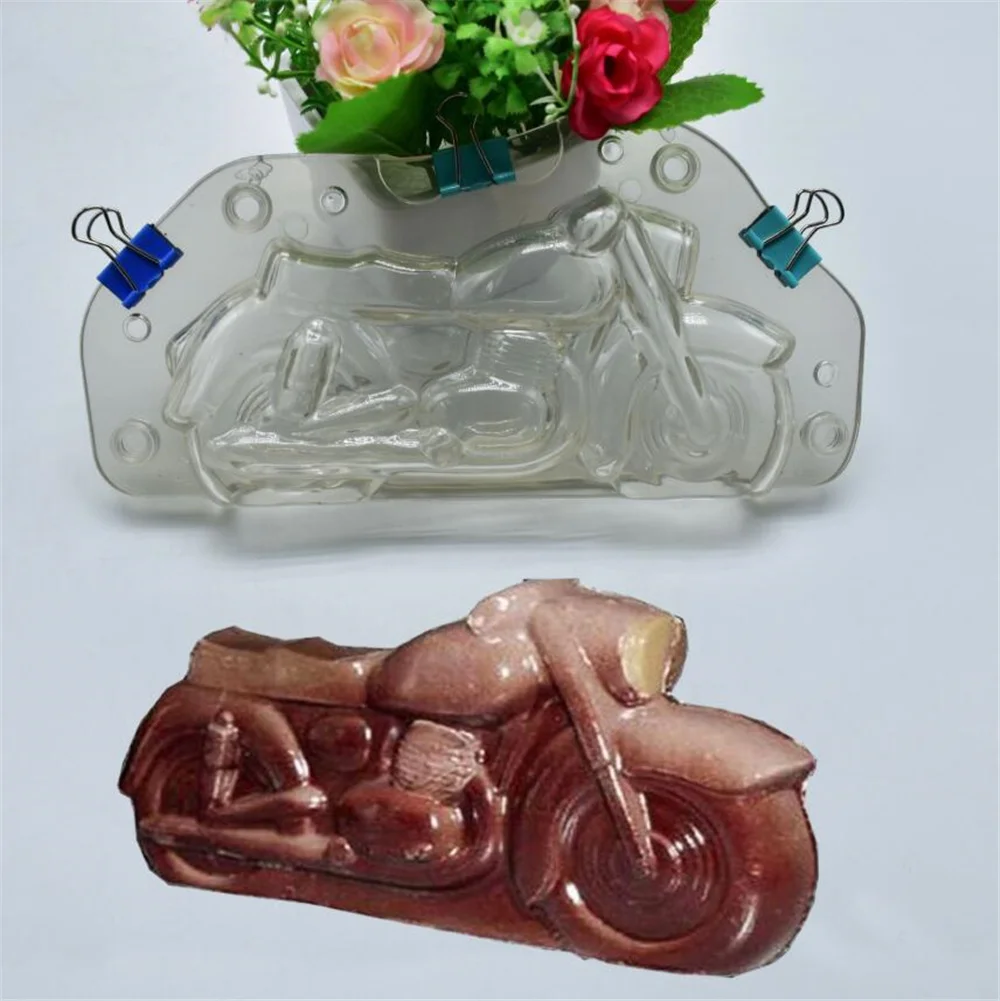10pcs/lot 3D Plastic Motorcycle Chocolate Mold DIY Handmade Cake Molds Polycarbonate Autobike Chocolate Baking Tool
10pcs/lot 3D Plastic Motorcycle Chocolate Mold DIY Handmade Cake Molds Polycarbonate Autobike Chocolate Baking Tool