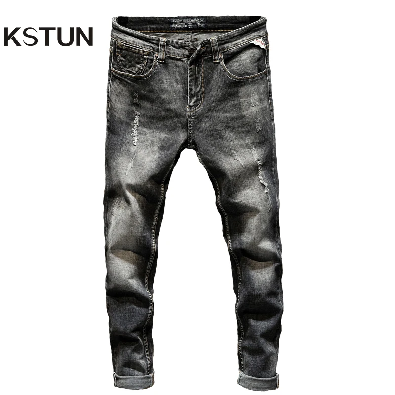 Famous Brand Jeans Pants Men Hip Hop Stretch Autumn And Winter Dark Gray Motocycle Jeans Ripped Distressed Denim Trousers Boys
Famous Brand Jeans Pants Men Hip Hop Stretch Autumn And Winter Dark Gray Motocycle Jeans Ripped Distressed Denim Trousers Boys